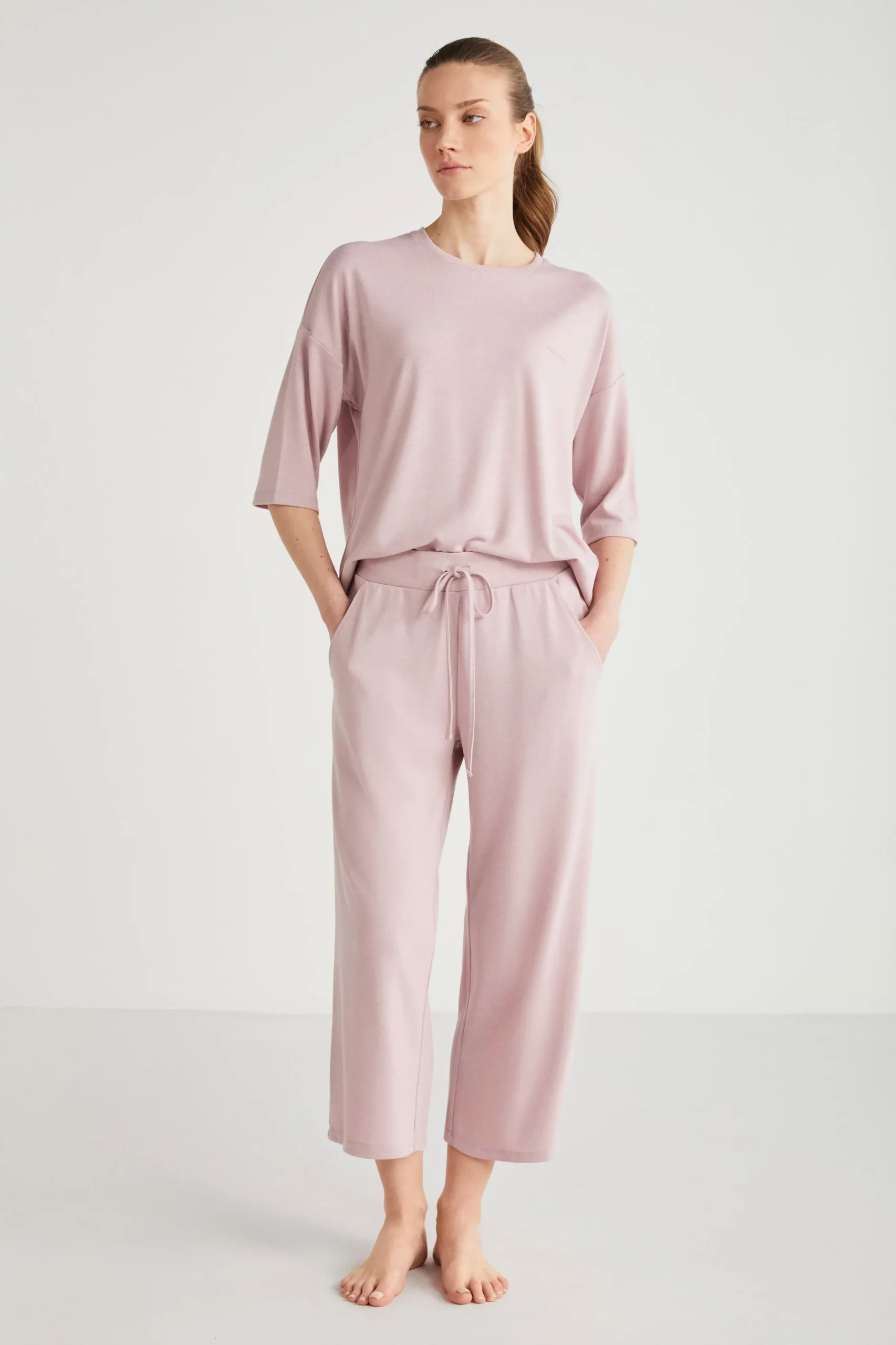 Soft Textured Pajama Set for Ultimate Comfort 2623