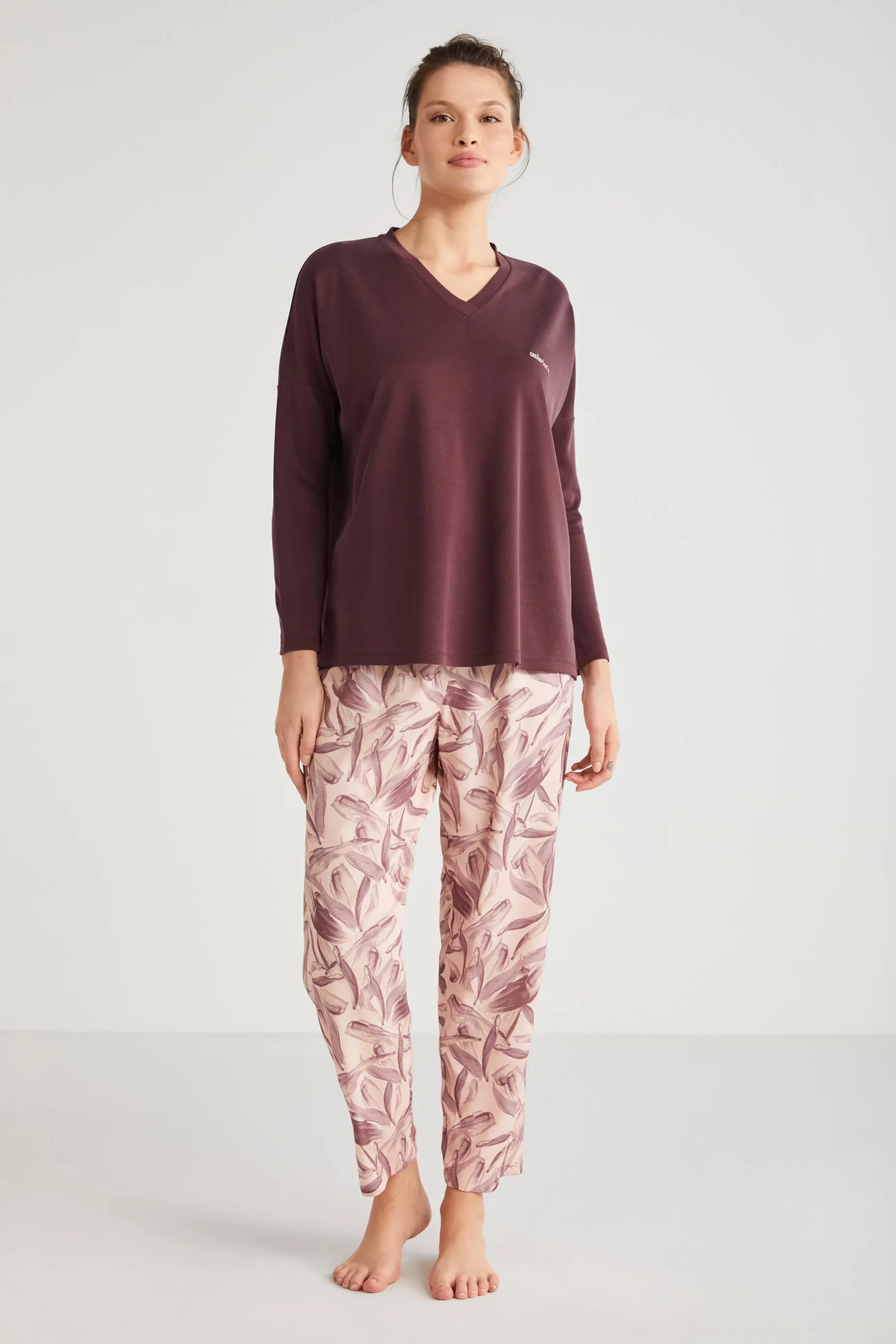 Luxuriously Soft-Textured Pajama Set for Ultimate Comfort 2625
