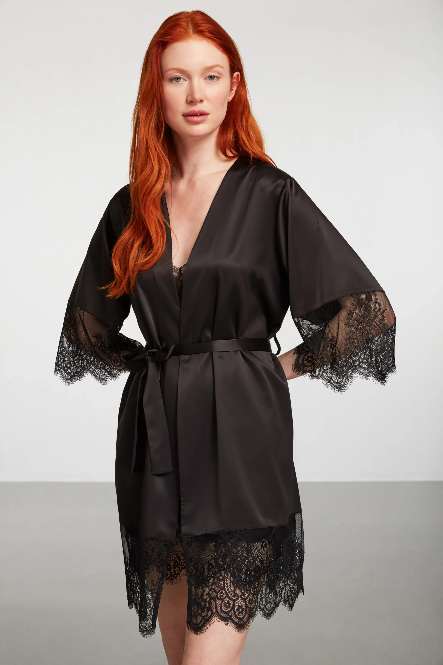 Elegant Satin Robe Set for Women
