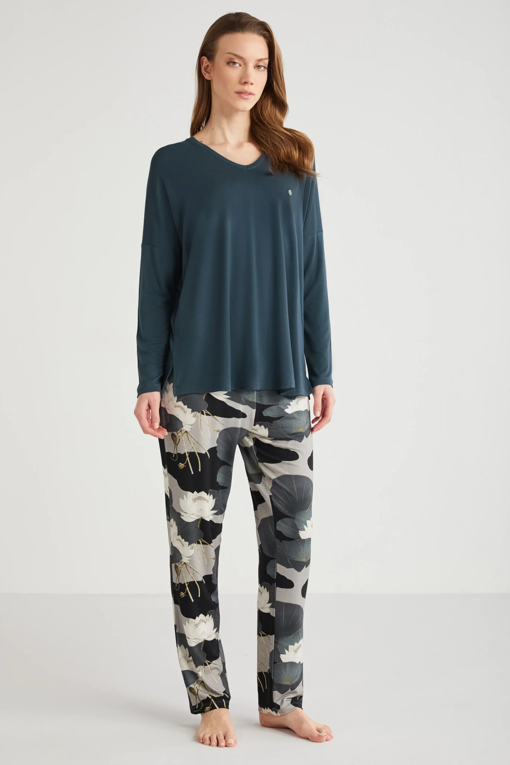 Soft Texture Pajama Set 9726