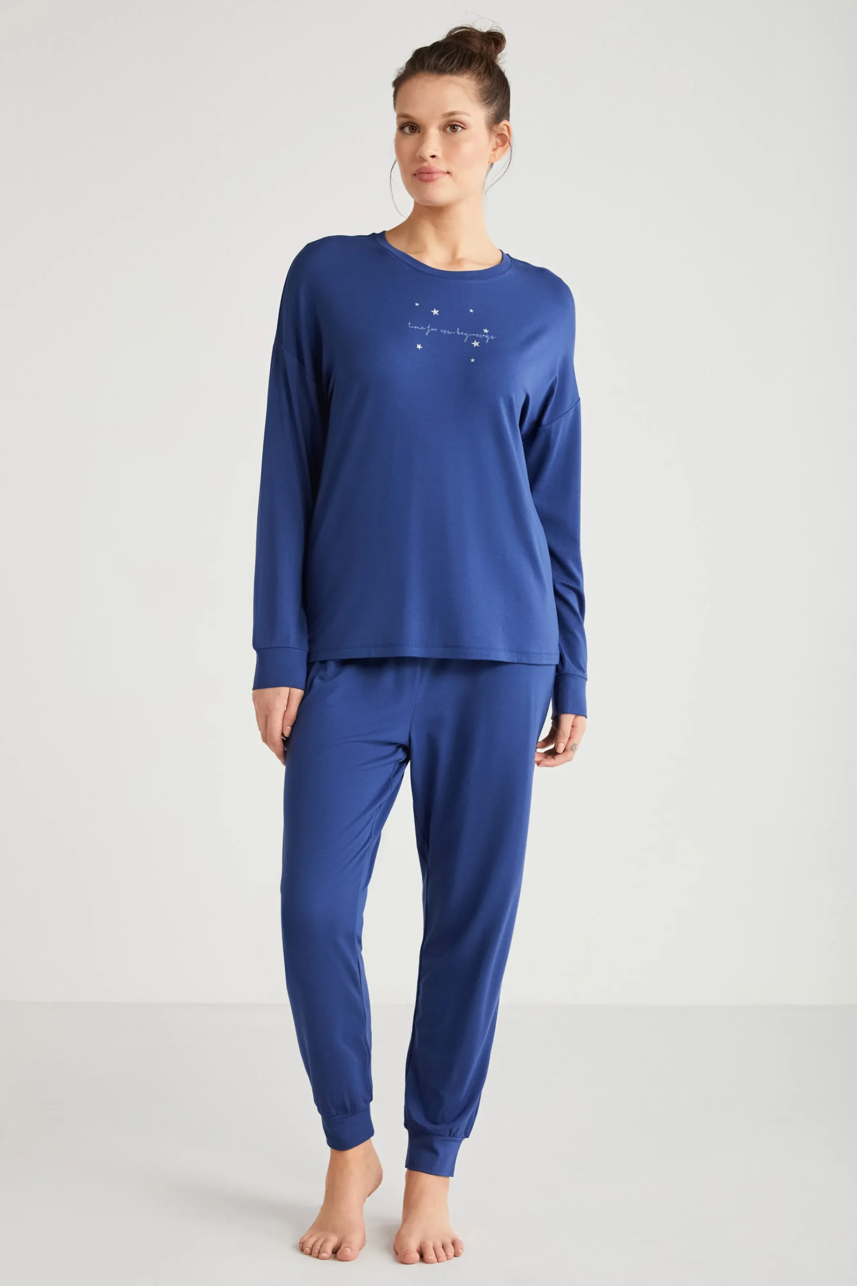Comfort Pajama Set – Soft and Stylish Loungewear 2628