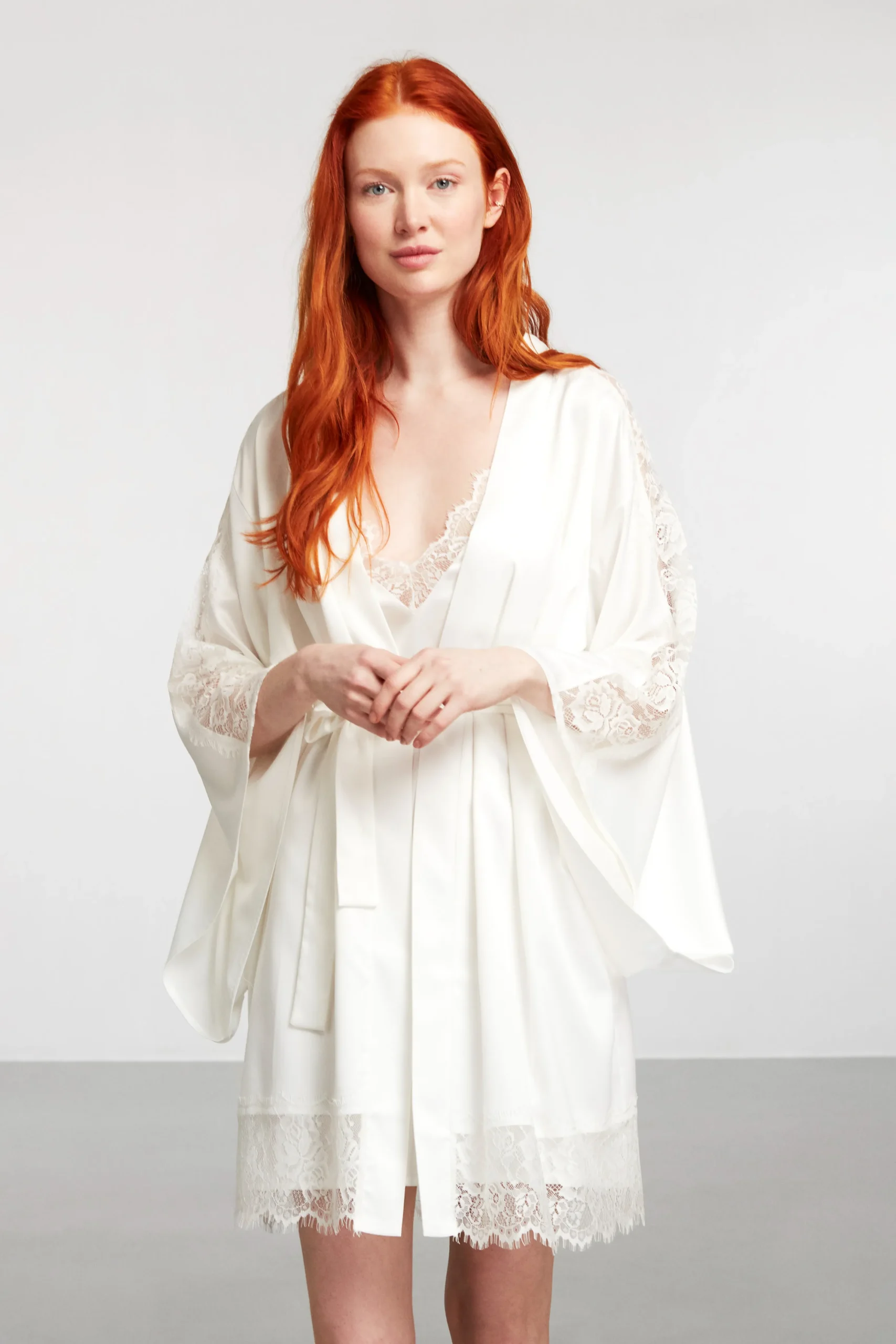 Elegant Satin Robe Set for Women