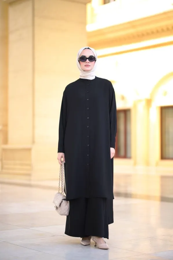 Elegant Hijab Voile Suit – Model 532