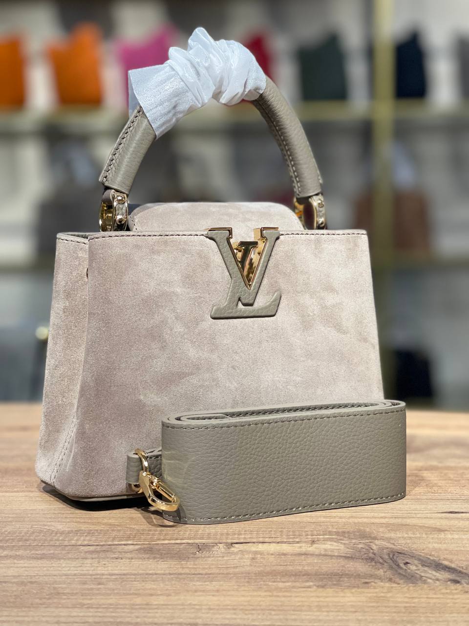 LOUIS VUITTON Capucines Bag