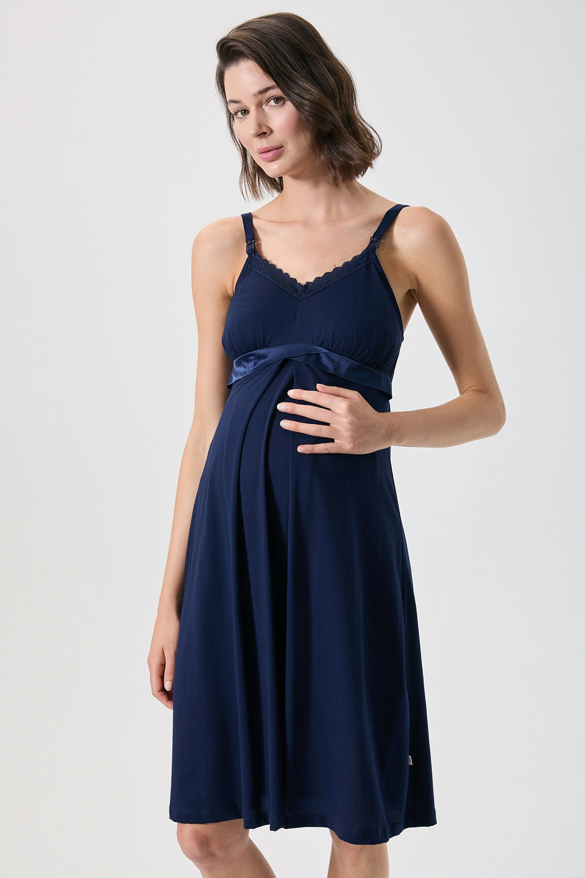 100% cotton maternity nightgown 10164