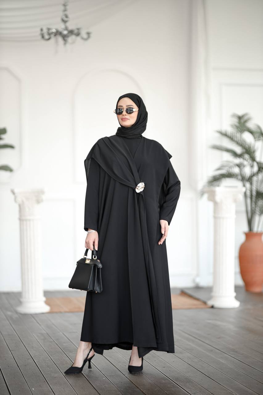 Elegance Cape Abaya Set